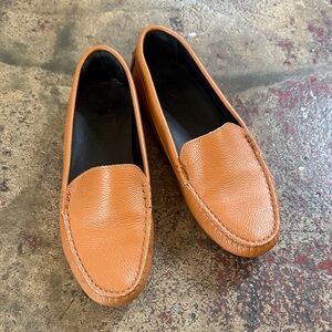M. Gemi Felize Cappuccino Brown Leather Loafers US8 Made in Italy 🇮🇹